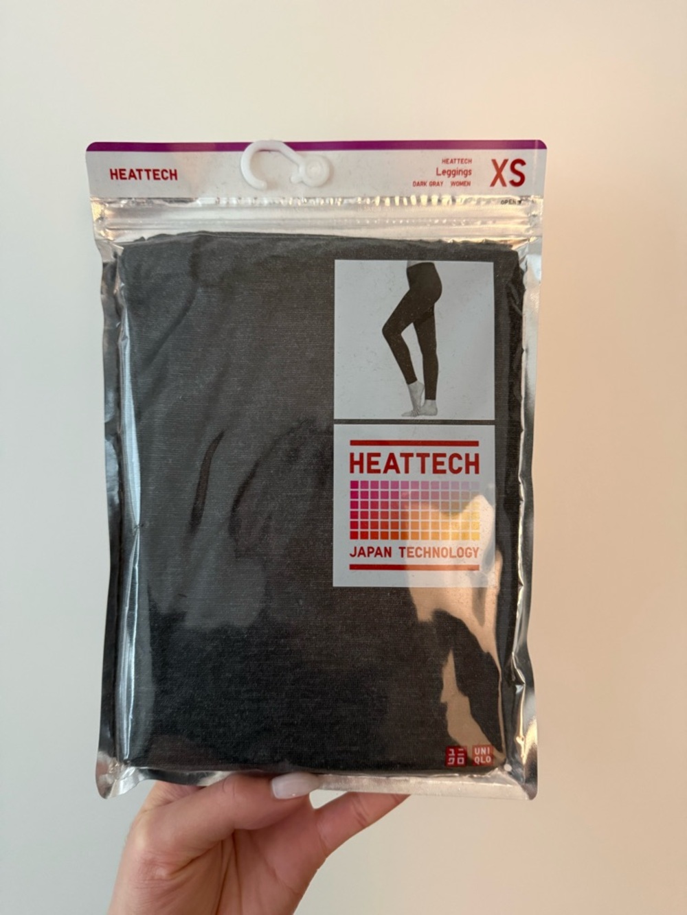 Uniqlo HEATTECH Dark Gray Leggings